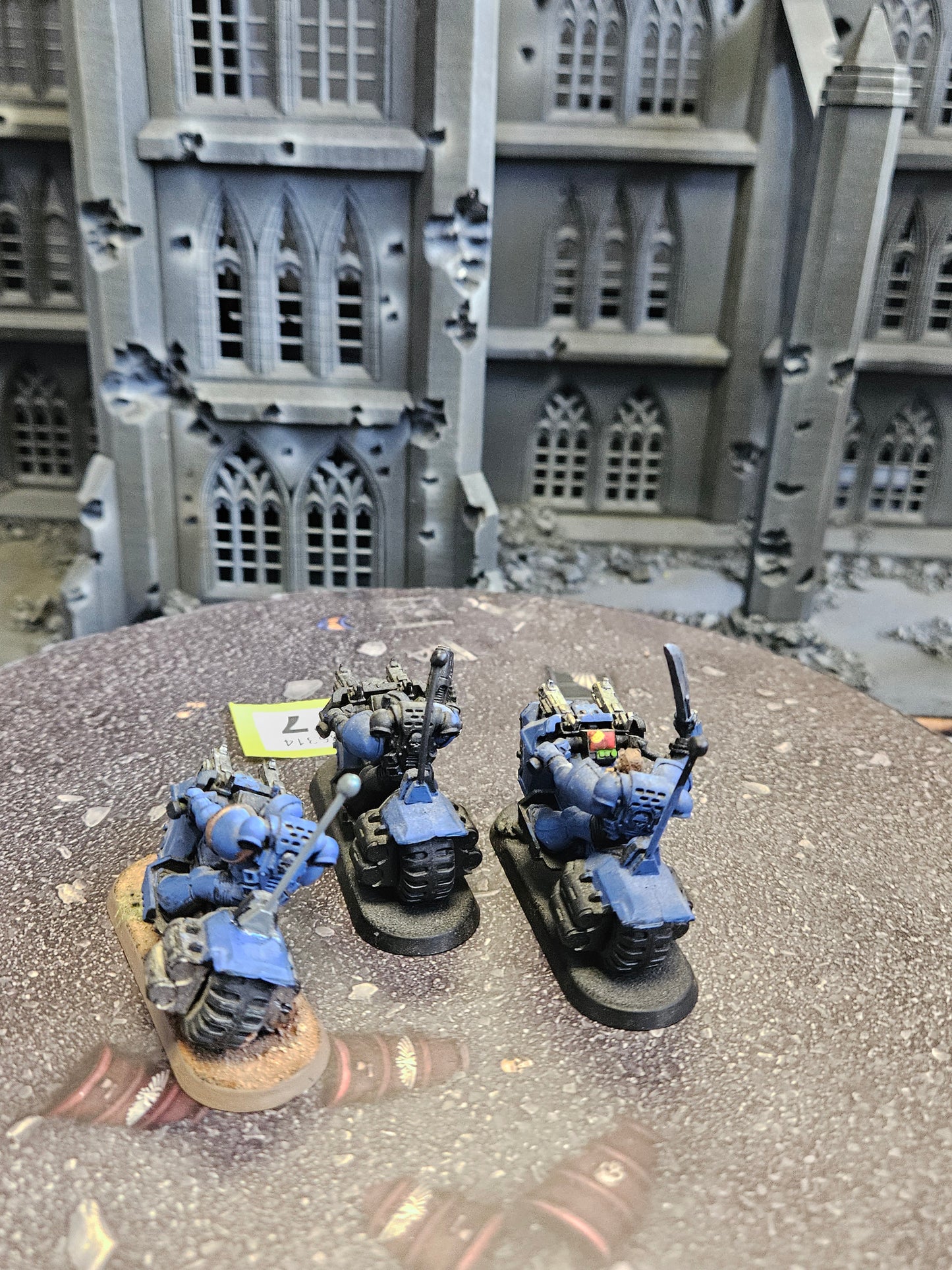 * 3x OOP Bike Squad #277 Space Marines Warhammer 40k