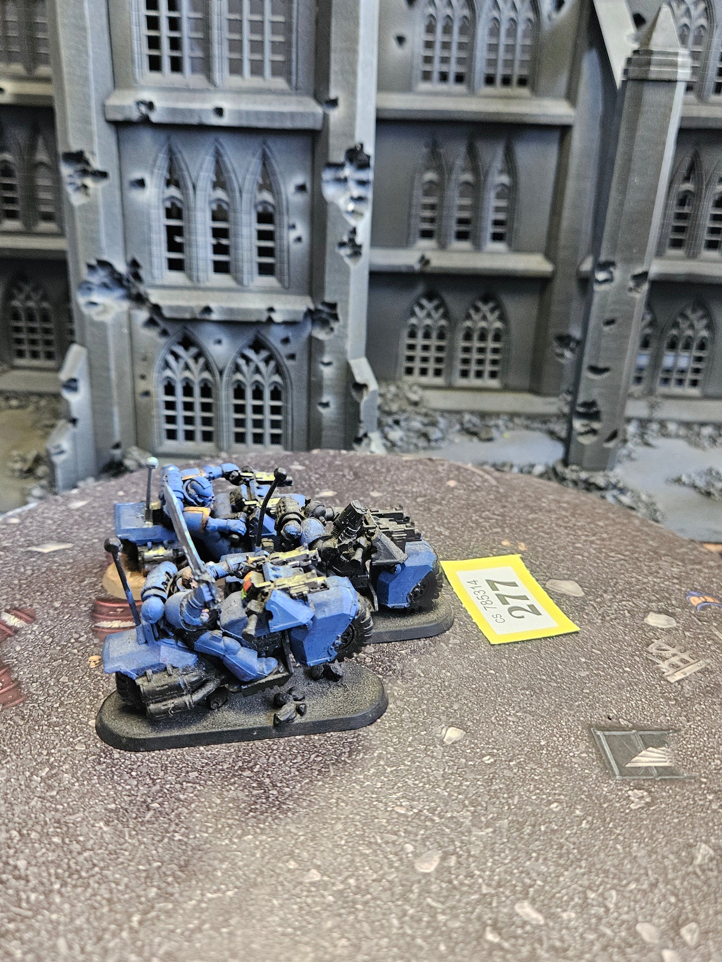 * 3x OOP Bike Squad #277 Space Marines Warhammer 40k