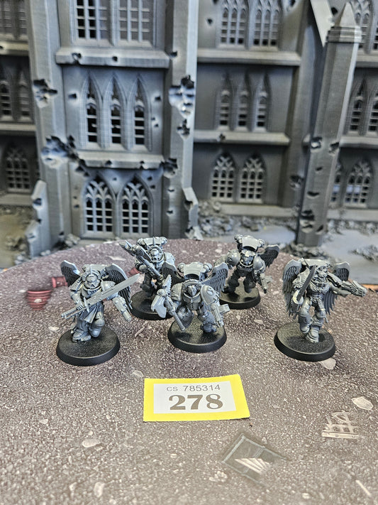 * 5x Sanguinary Guard OOP #278 Blood Angels Space Marines Warhammer 40k