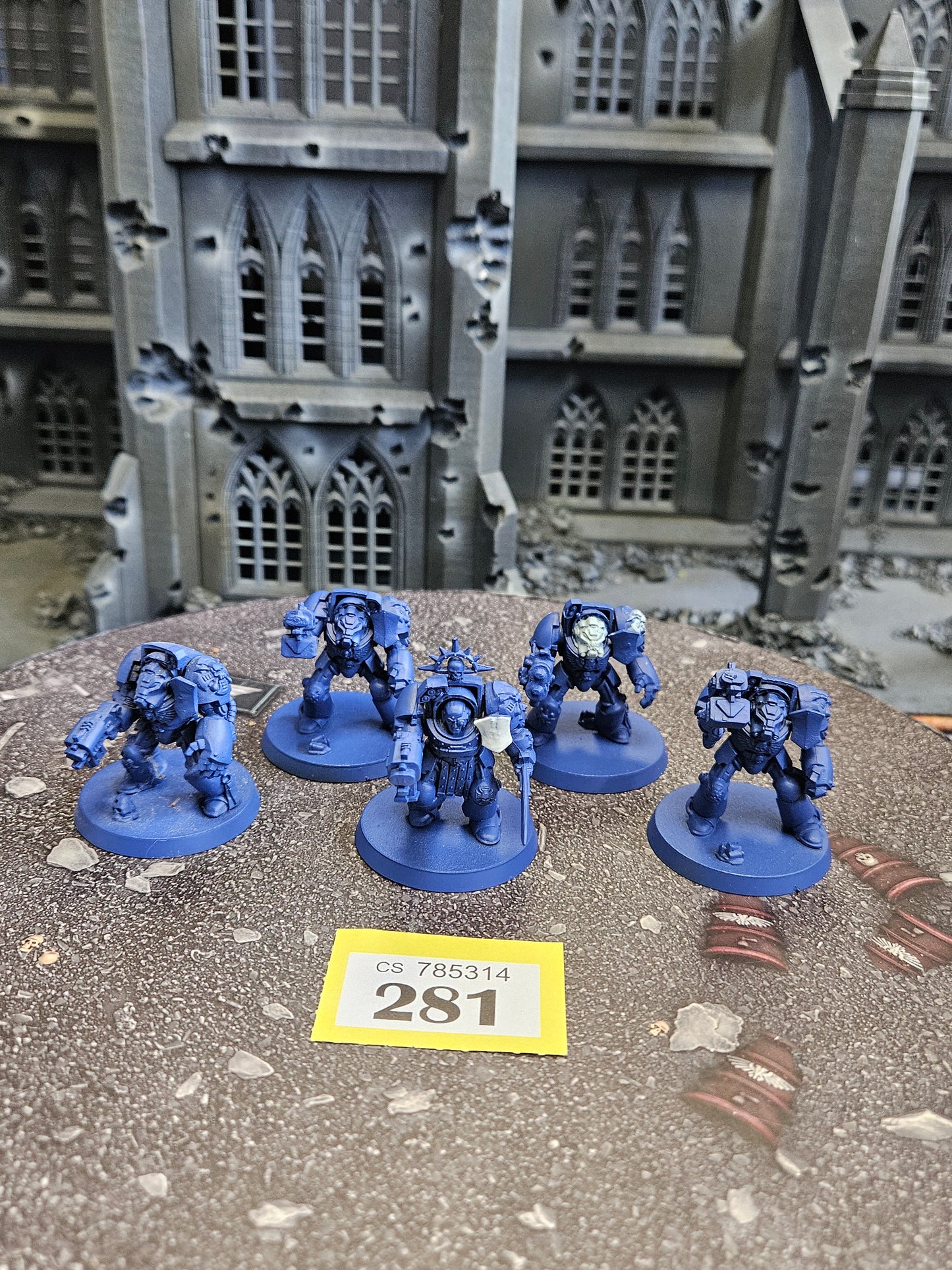* 5x Terminator Squad #281 Space Marines Warhammer 40k