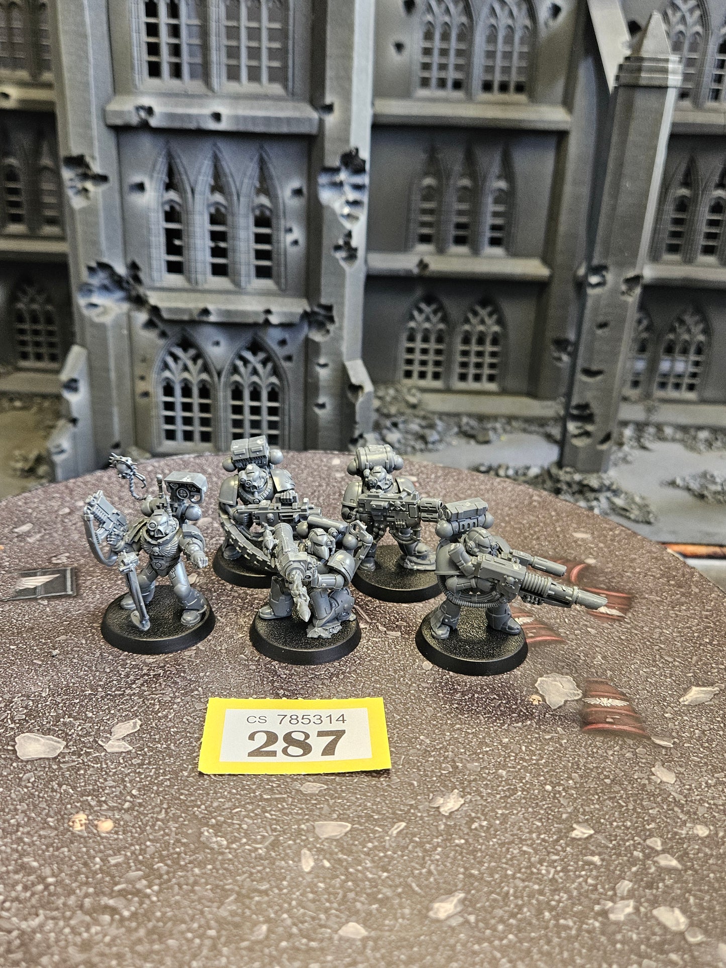 * 5x Devastator Squad #287 Space Marines Warhammer 40k