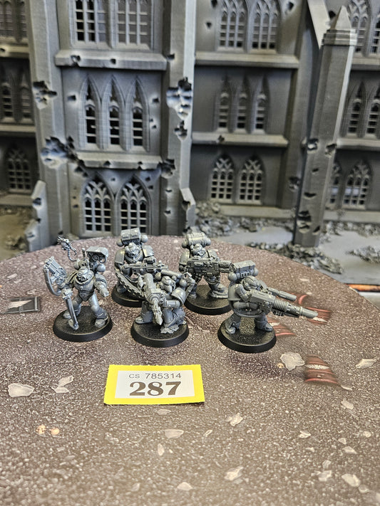 * 5x Devastator Squad #287 Space Marines Warhammer 40k