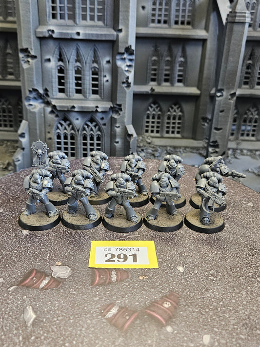 * 10x MKVI Tactical Marines #291 Space Marines Warhammer 40k