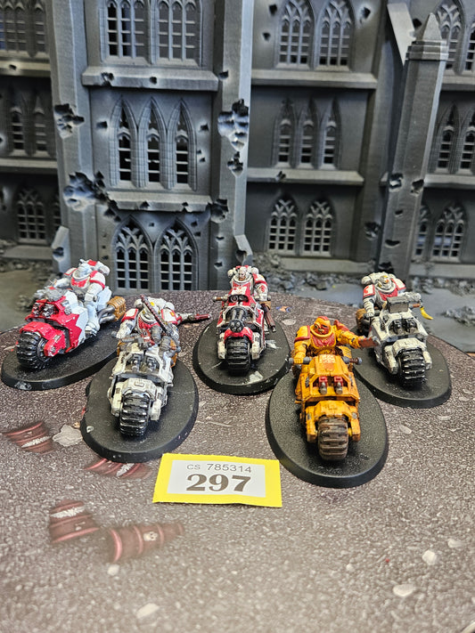 * 5x Primaris Outriders #297 Space Marines Warhammer 40k