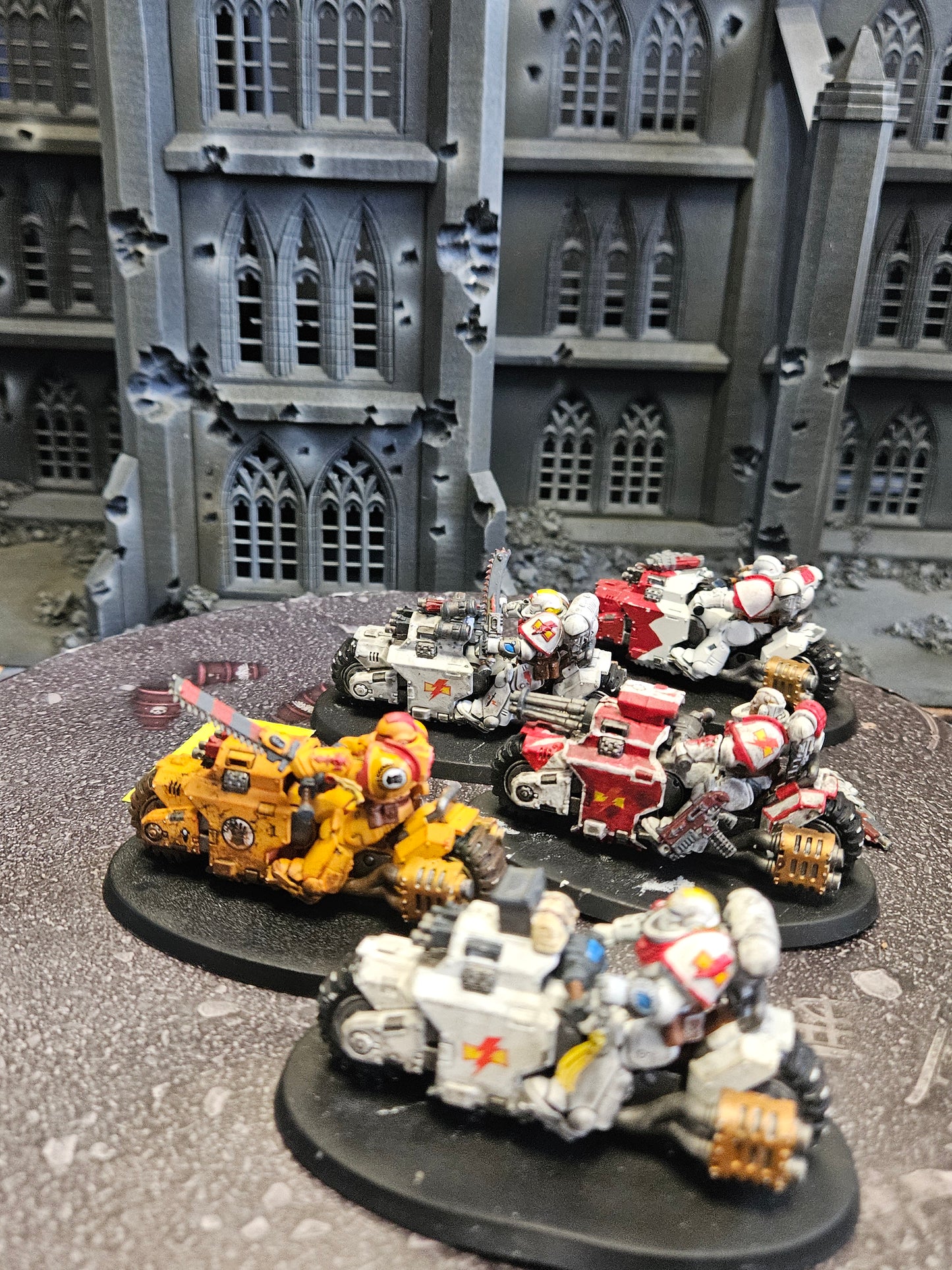 * 5x Primaris Outriders #297 Space Marines Warhammer 40k