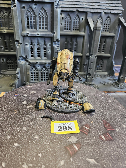 * Mechanicum Knight Moirax with Volkite Veuglaire and Gyges Siege Claw #298 Chaos Knights Warhammer 40k