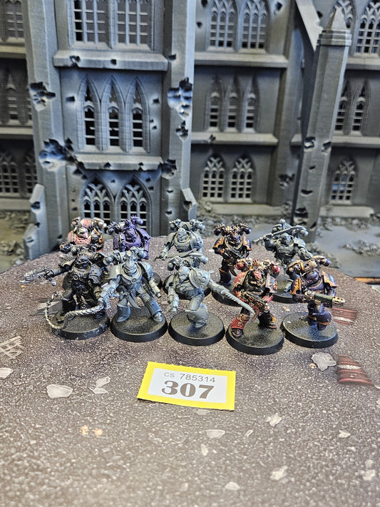 10x Chaos Space Marines #307 Chaos Space Marines Warhammer 40k