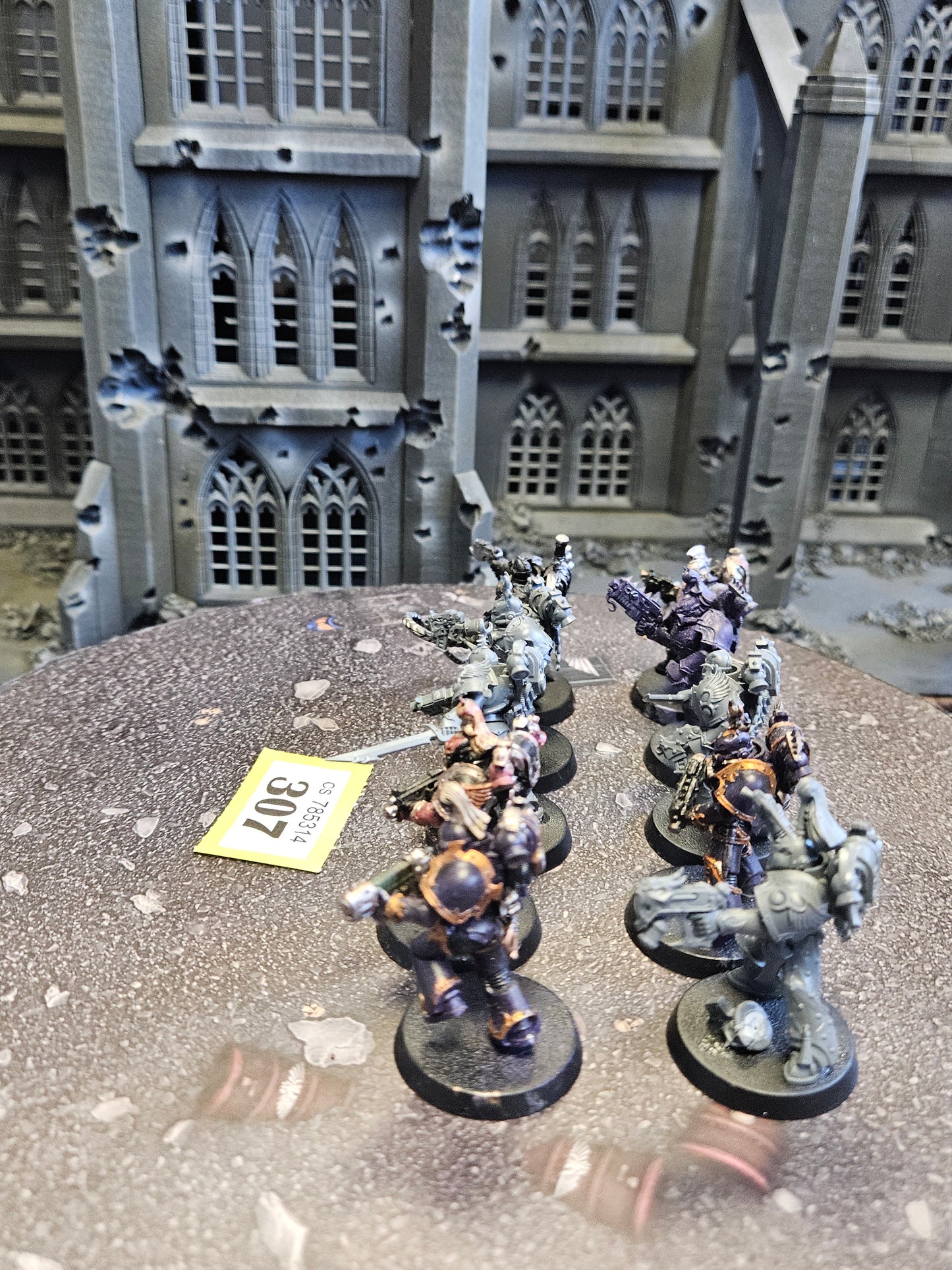* 10x Chaos Space Marines #307 Chaos Space Marines Warhammer 40k