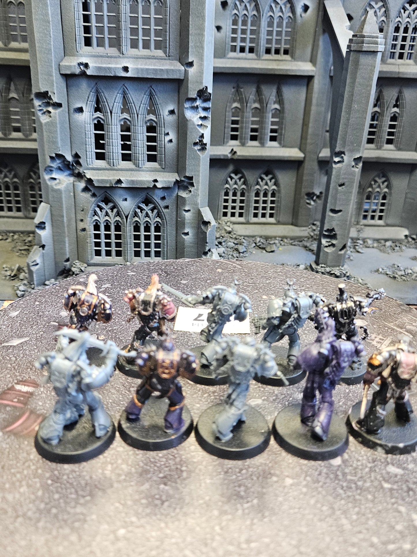 * 10x Chaos Space Marines #307 Chaos Space Marines Warhammer 40k