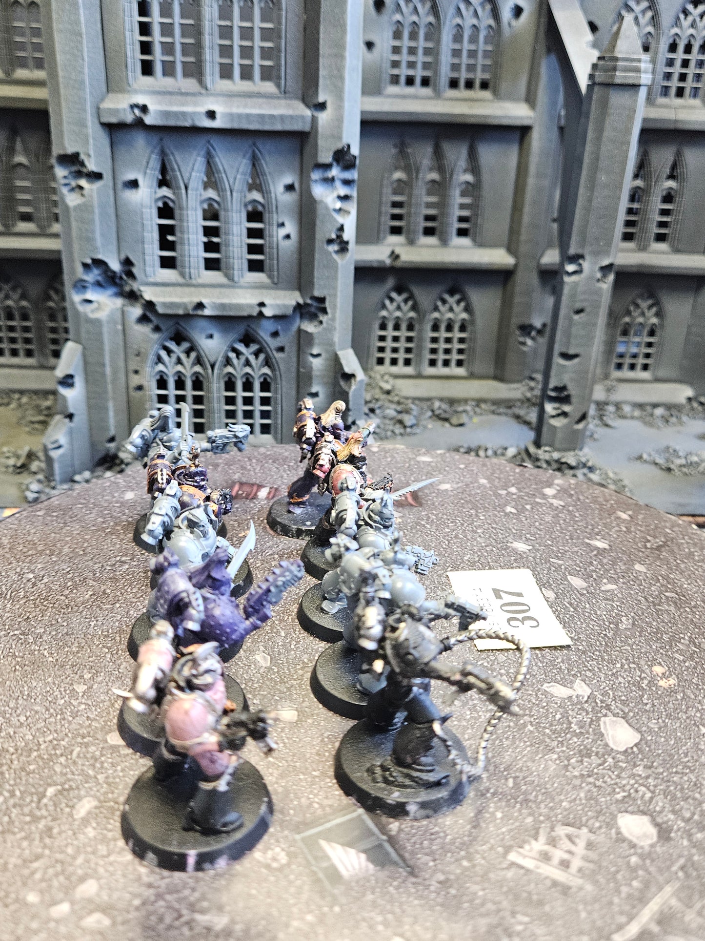 * 10x Chaos Space Marines #307 Chaos Space Marines Warhammer 40k