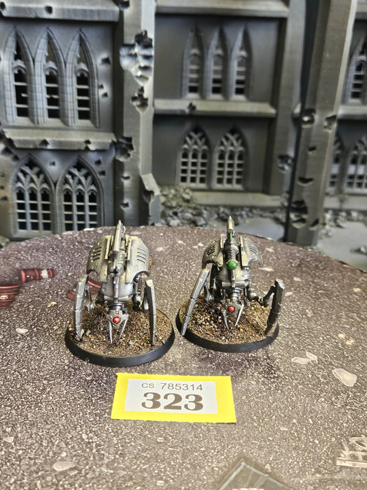 2x Tomb Crawler #323 Necrons Warhammer 40k