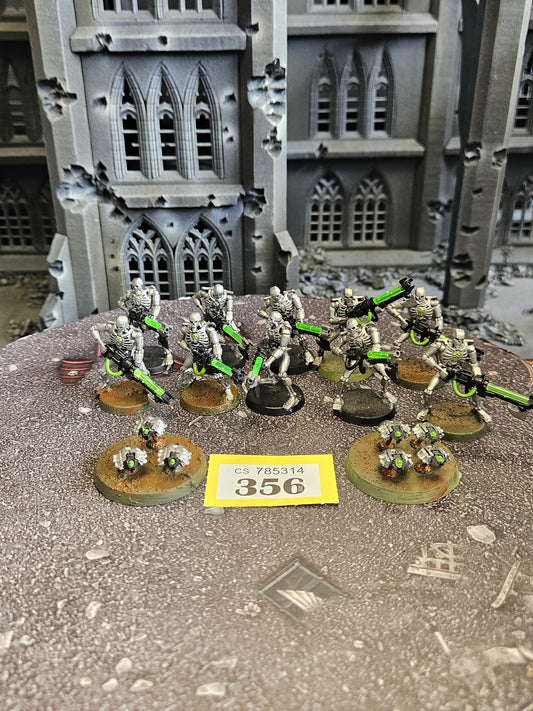 * 10x Warriors + Scarab Swarms OOP #356 Necrons Warhammer 40k