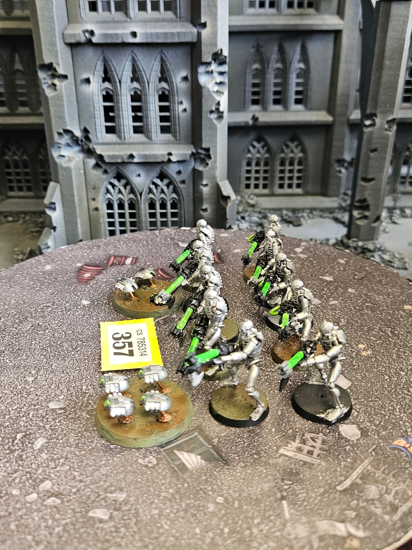 * 10x Warriors + Scarab Swarms OOP #357 Necrons Warhammer 40k
