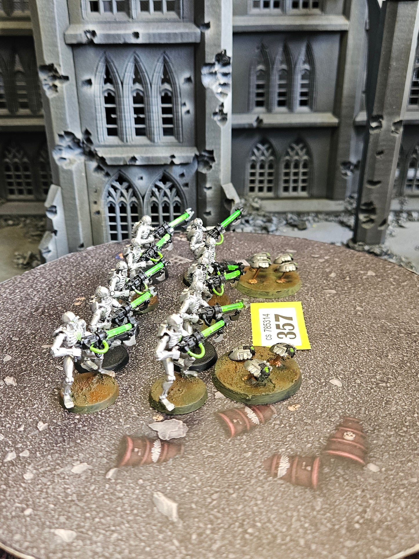 * 10x Warriors + Scarab Swarms OOP #357 Necrons Warhammer 40k