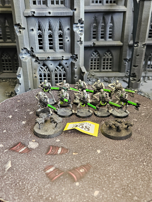 * 10x Warriors + Scarab Swarms OOP #358 Necrons Warhammer 40k