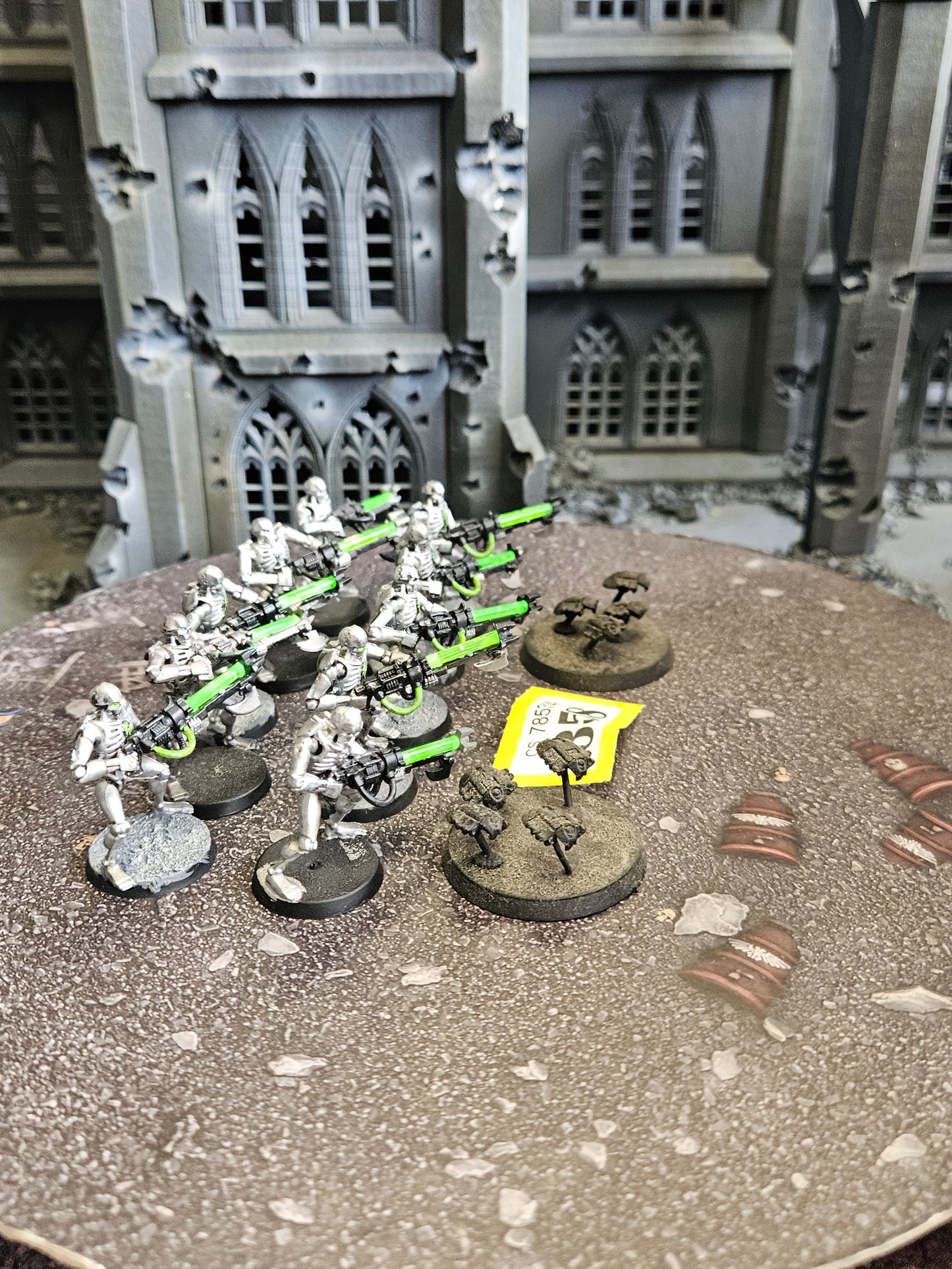 * 10x Warriors + Scarab Swarms OOP #358 Necrons Warhammer 40k