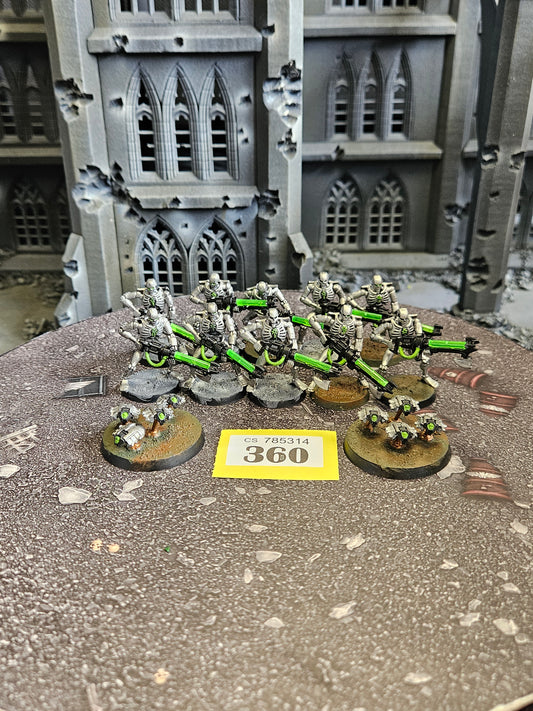 * 10x Warriors + Scarab Swarms OOP #360 Necrons Warhammer 40k
