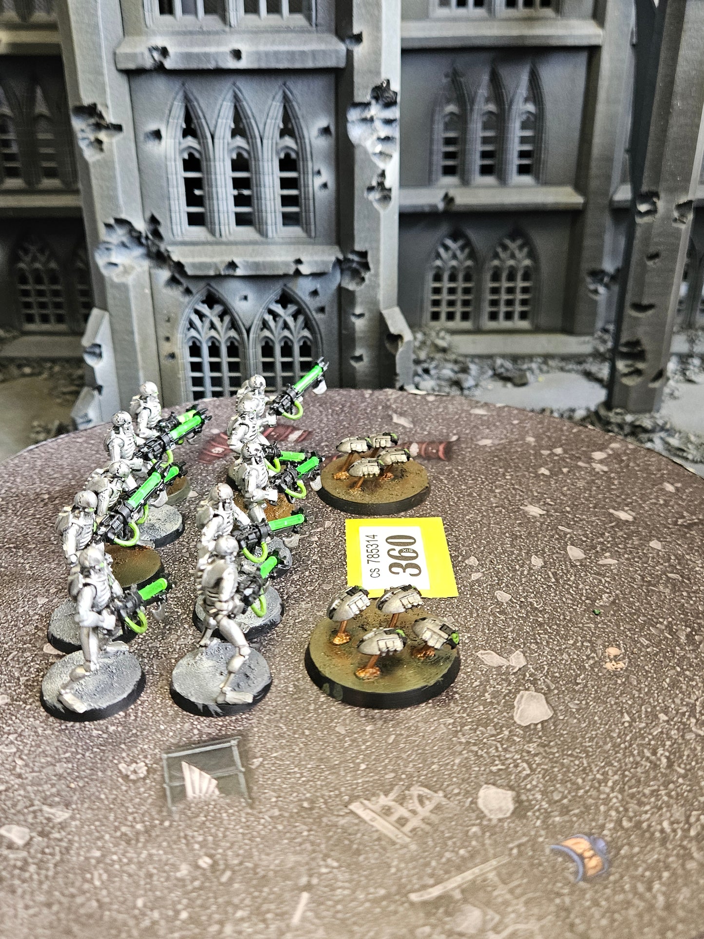 * 10x Warriors + Scarab Swarms OOP #360 Necrons Warhammer 40k
