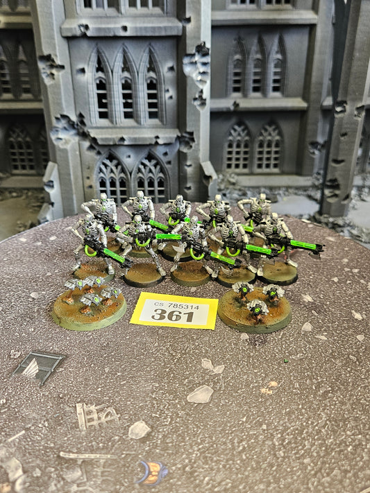 10x Warriors + Scarab Swarms OOP #361 Necrons Warhammer 40k
