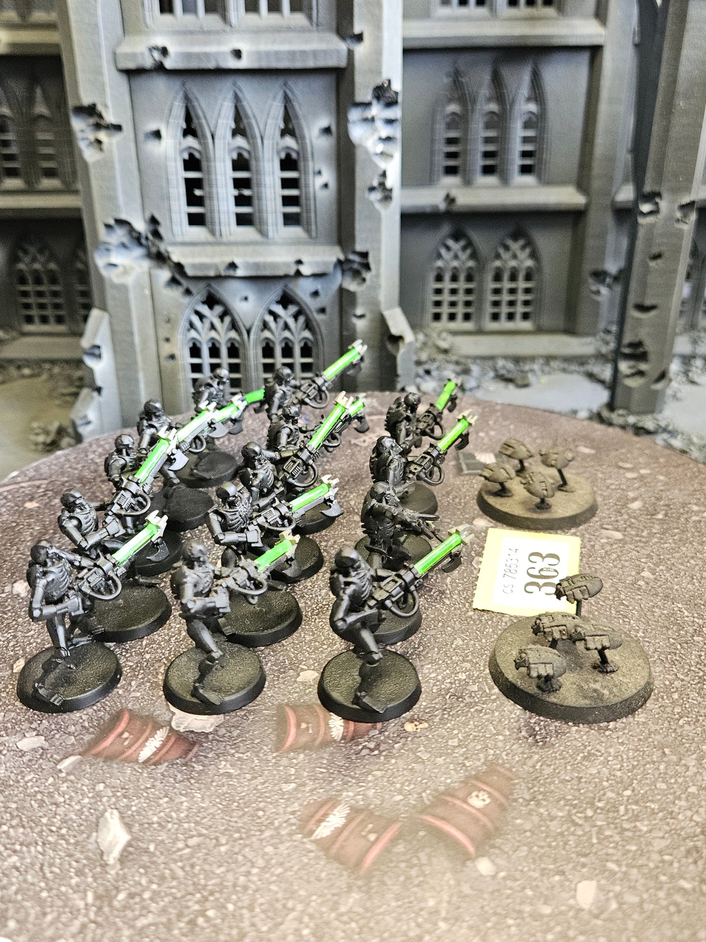 14x Warriors + Scarab Swarms OOP #363 Necrons Warhammer 40k