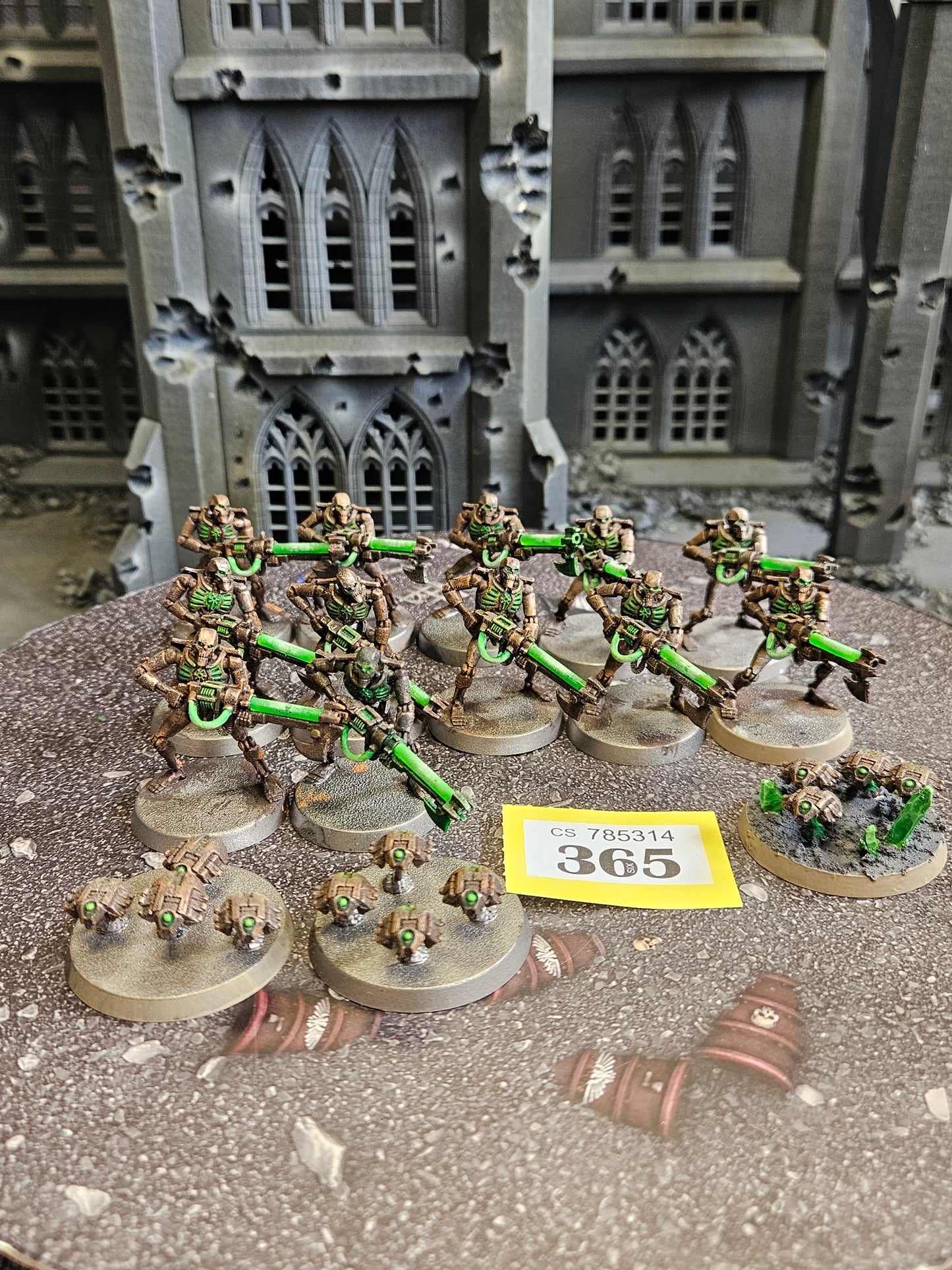 12x Warriors + Scarab Swarms OOP #365 Necrons Warhammer 40k