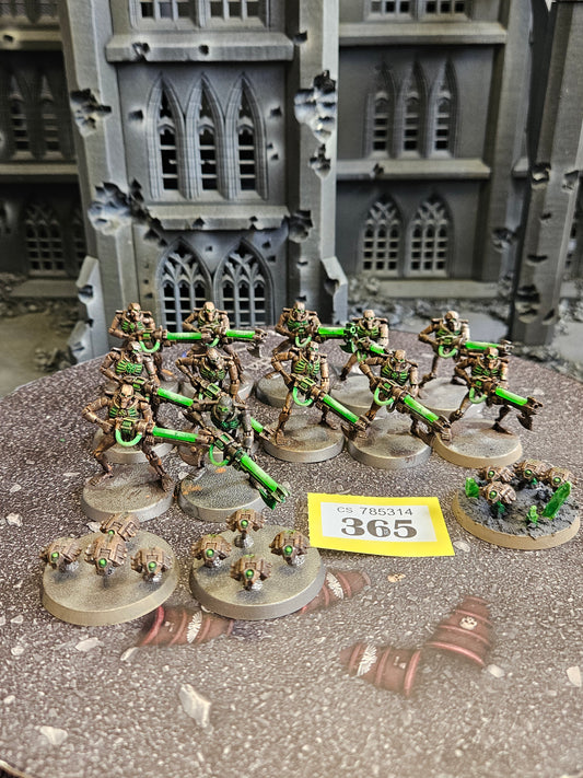 12x Warriors + Scarab Swarms OOP #365 Necrons Warhammer 40k