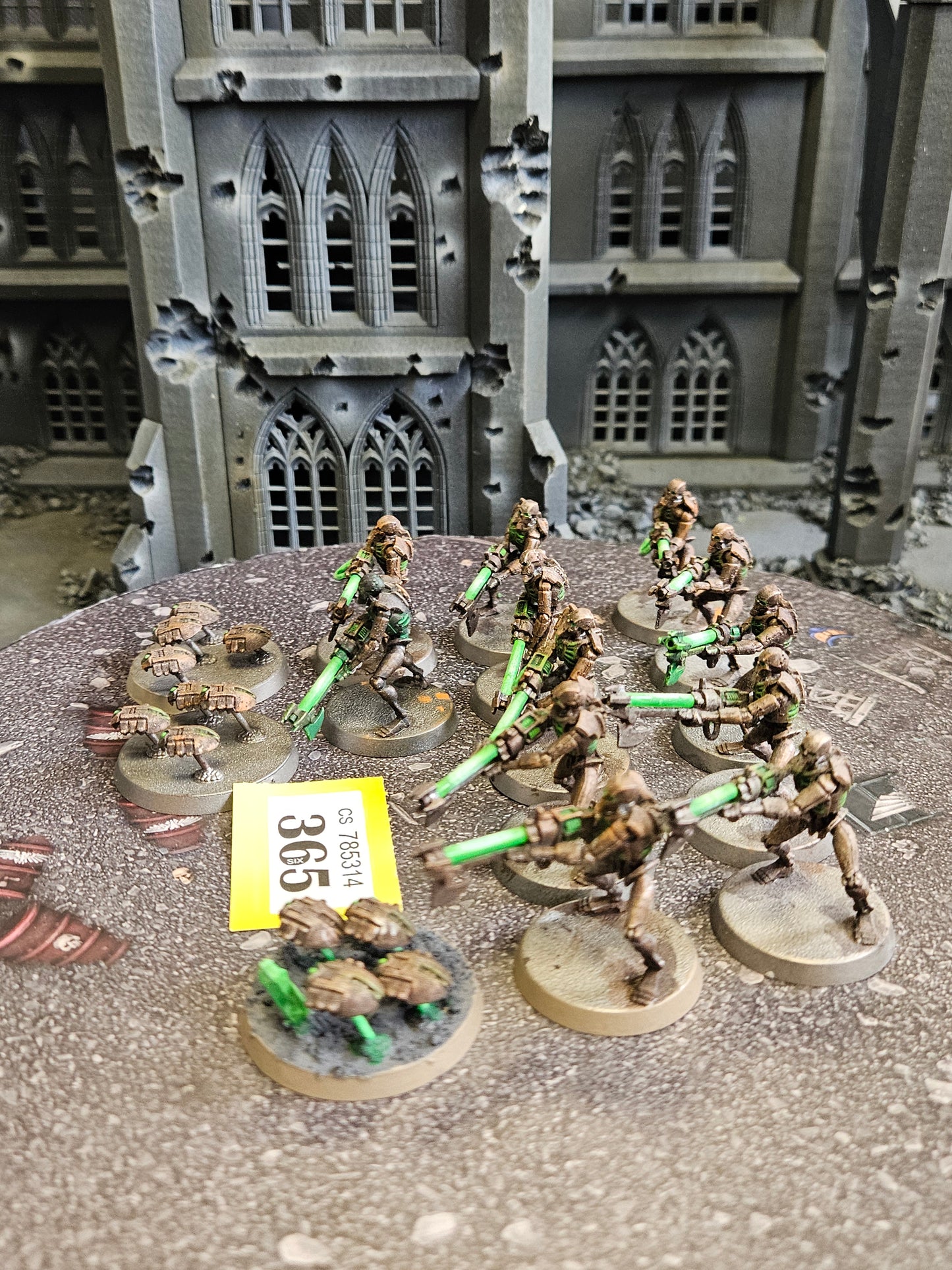 12x Warriors + Scarab Swarms OOP #365 Necrons Warhammer 40k