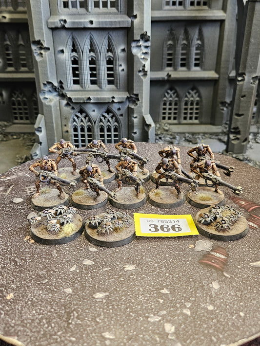 10x Warriors + Scarab Swarms OOP #366 Necrons Warhammer 40k
