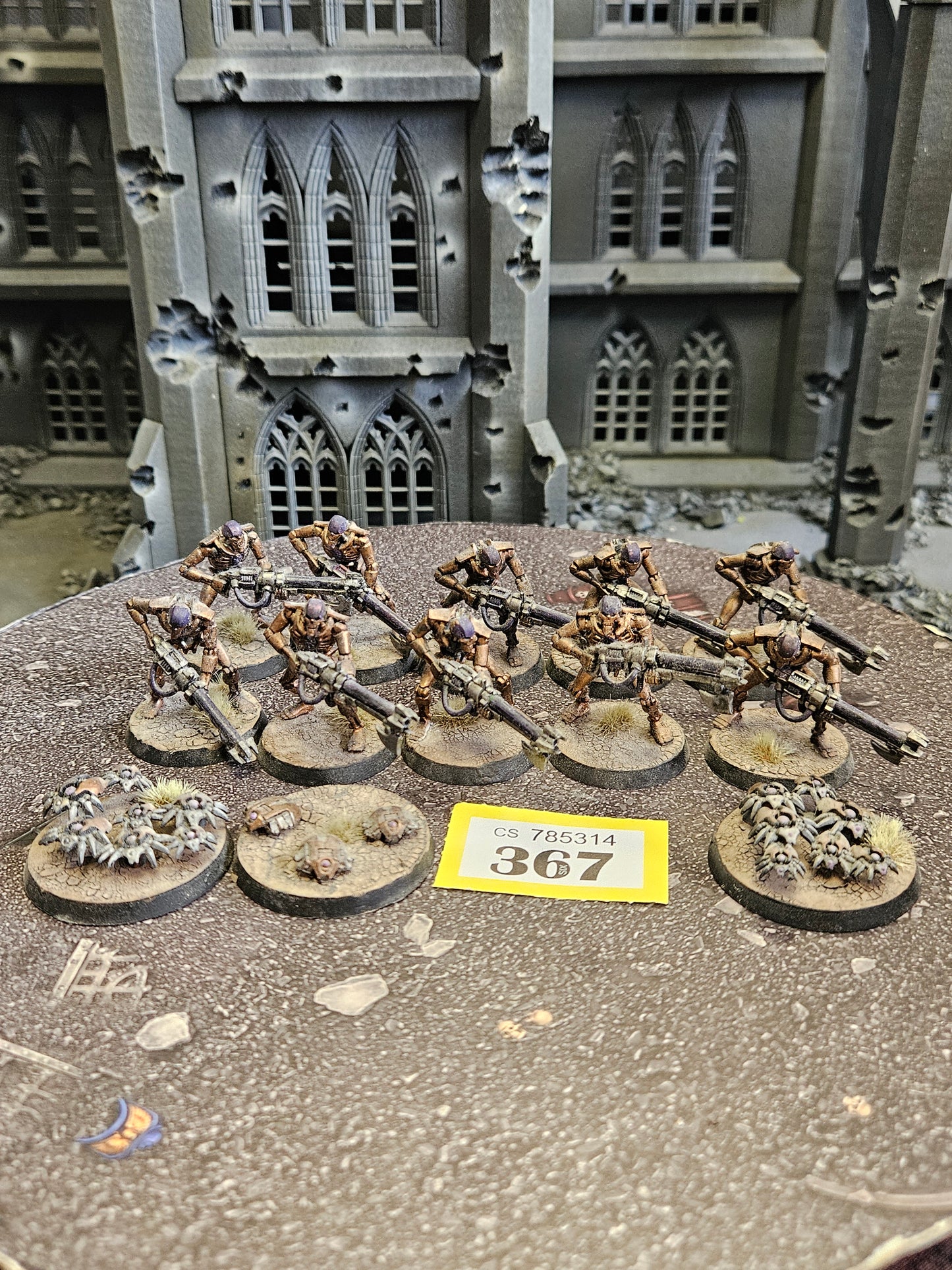10x Warriors + Scarab Swarms OOP #367 Necrons Warhammer 40k