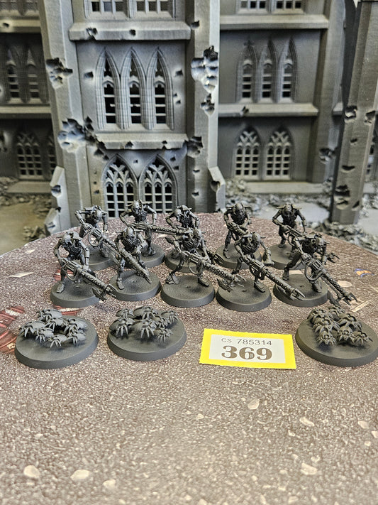 10x Warriors + Scarab Swarms #369 Necrons Warhammer 40k