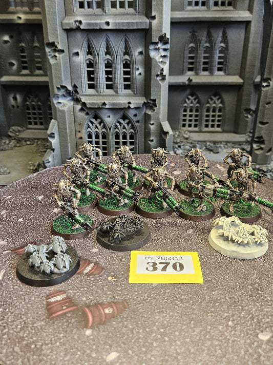 11x Warriors + Scarab Swarms #370 Necrons Warhammer 40k