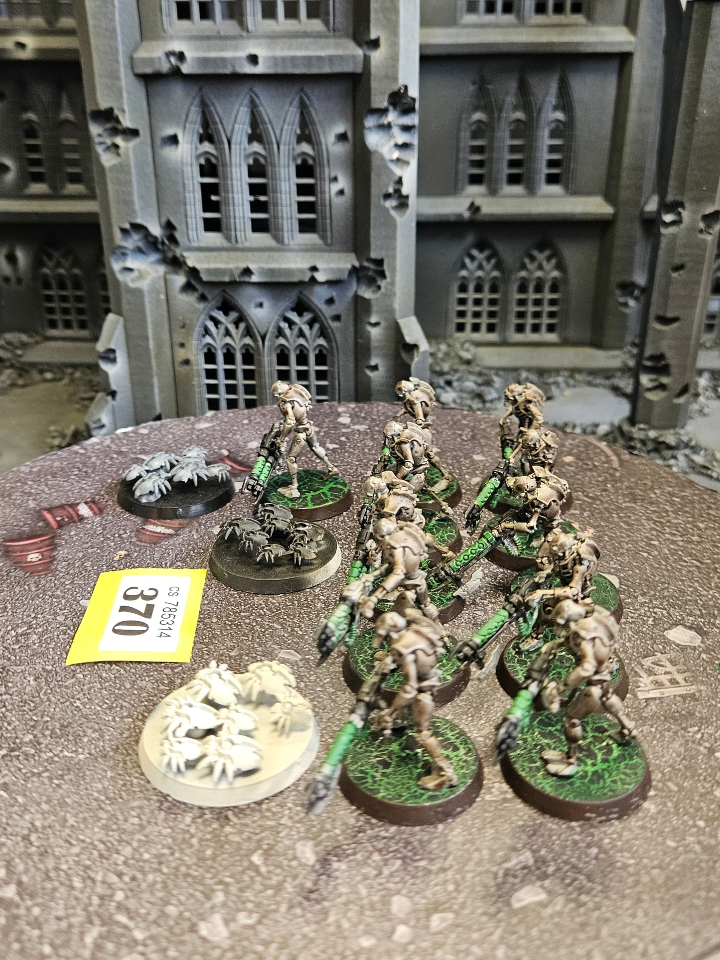 11x Warriors + Scarab Swarms #370 Necrons Warhammer 40k