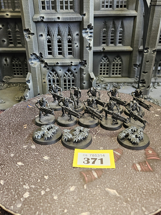 10x Warriors + Scarab Swarms #371 Necrons Warhammer 40k