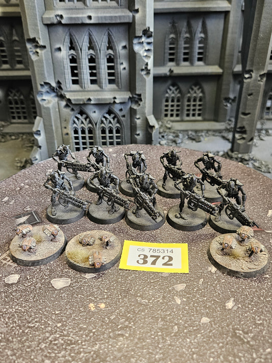 10x Warriors + Scarab Swarms #372 Necrons Warhammer 40k