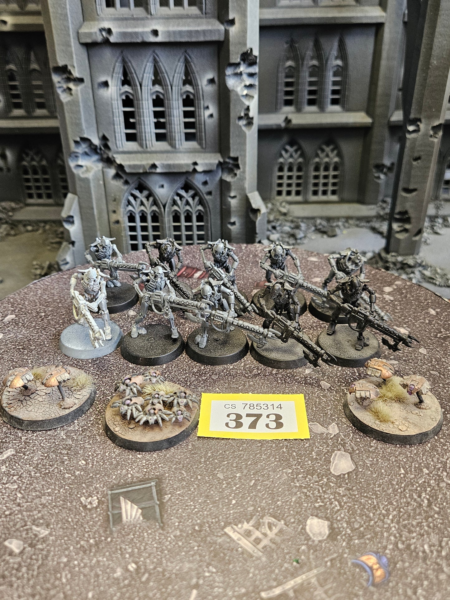 10x Warriors + Scarab Swarms #373 Necrons Warhammer 40k
