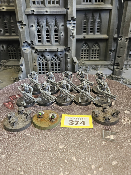 10x Warriors + Scarab Swarms #374 Necrons Warhammer 40k