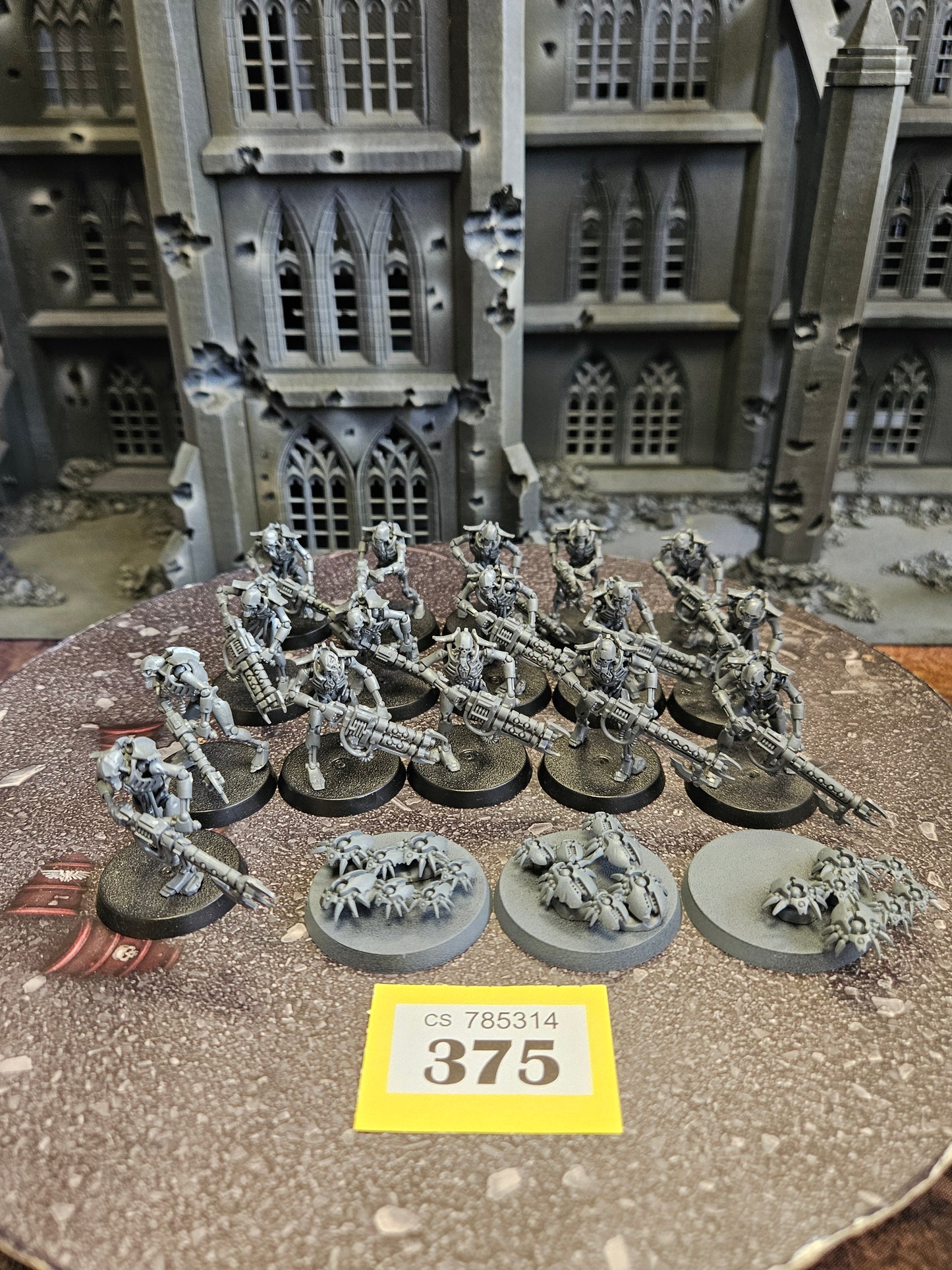 16x Warriors + Scarab Swarms #375 Necrons Warhammer 40k