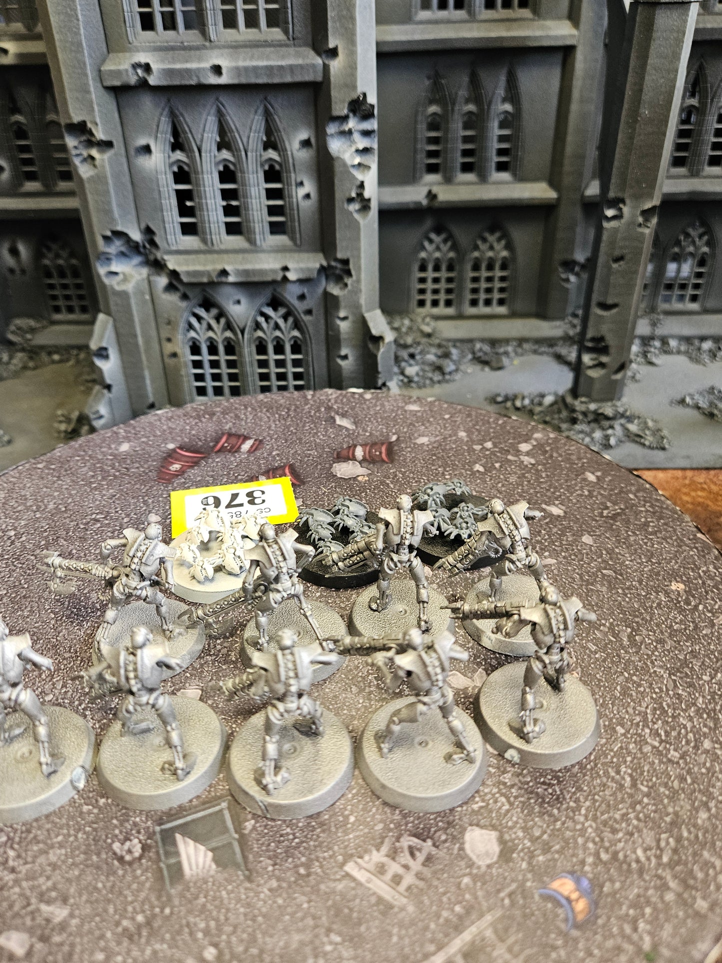 9x Warriors + Scarab Swarms #376 Necrons Warhammer 40k
