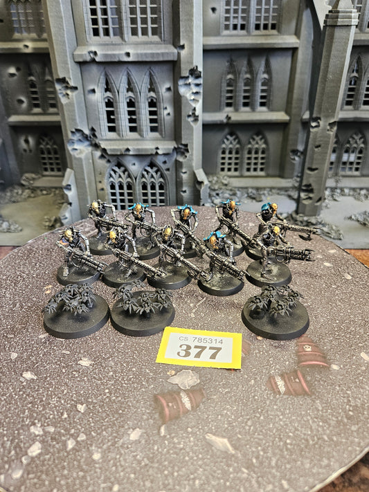 10x Warriors + Scarab Swarms #377 Necrons Warhammer 40k