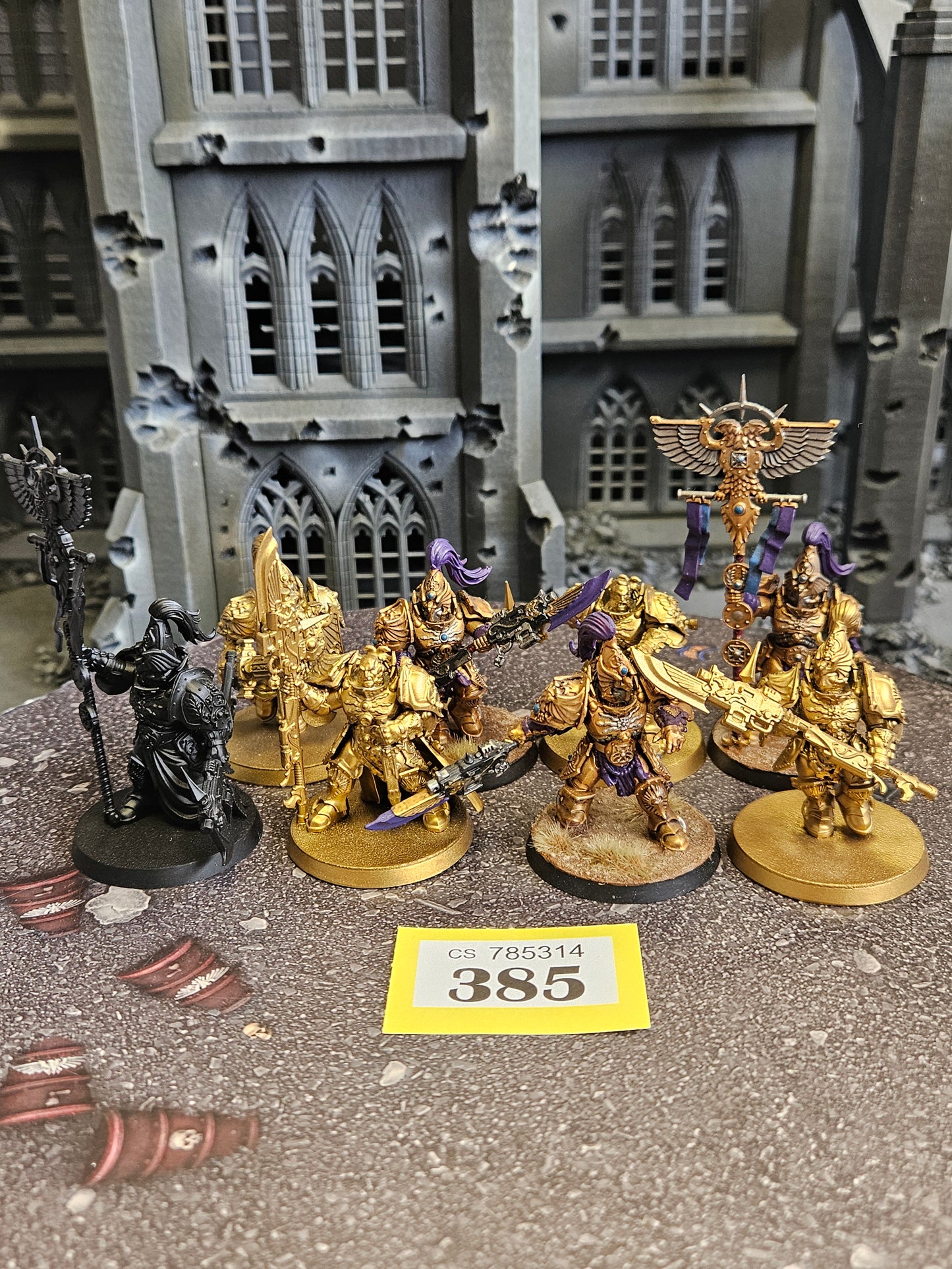 8x Custodian Guard #385 Adeptus Custodes Warhammer 40k
