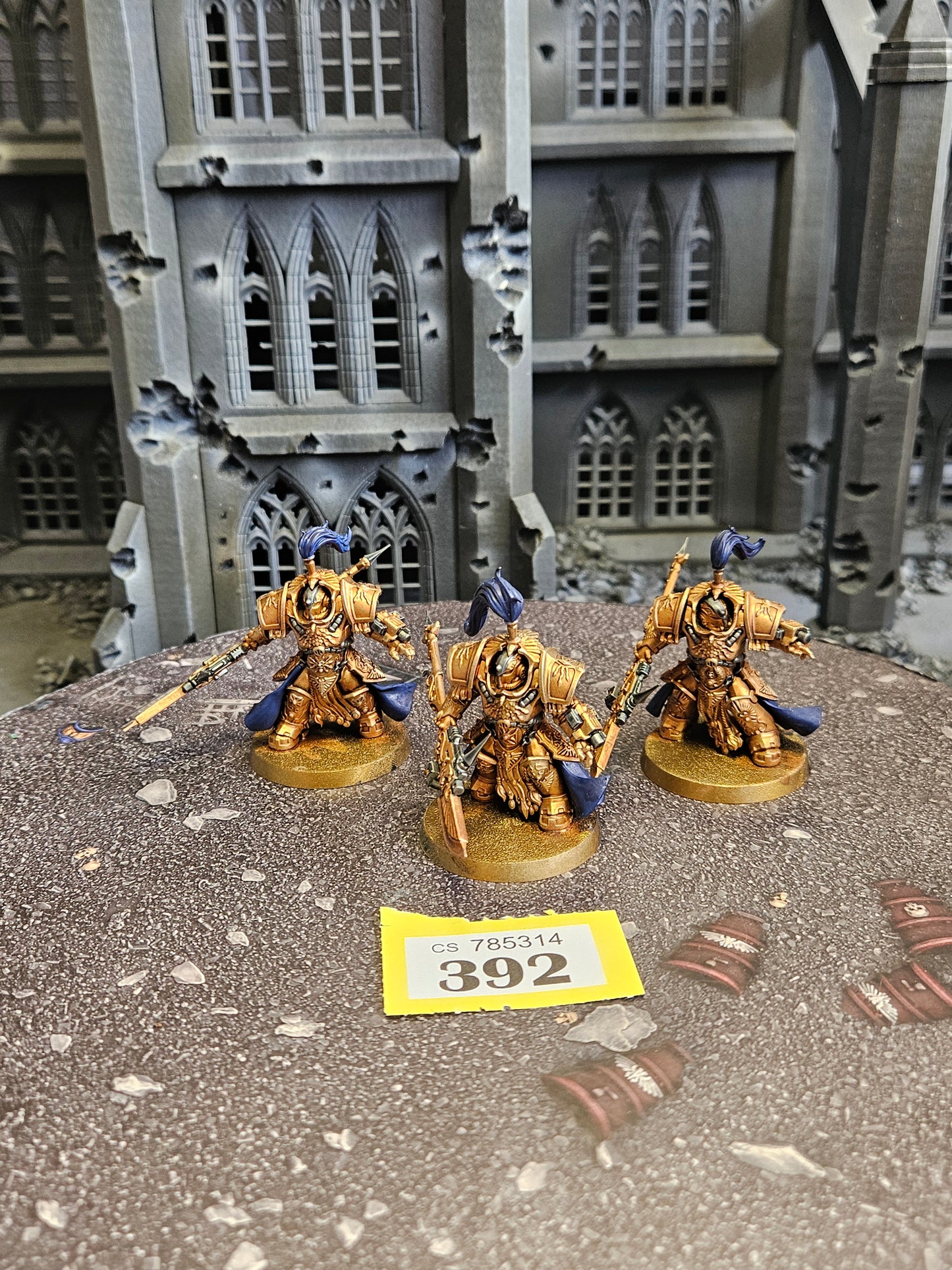 3x Allarus Custodians #392 Adeptus Custodes Warhammer 40k