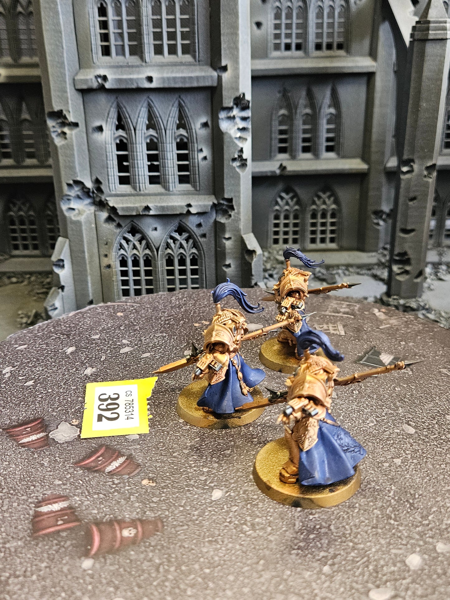 3x Allarus Custodians #392 Adeptus Custodes Warhammer 40k