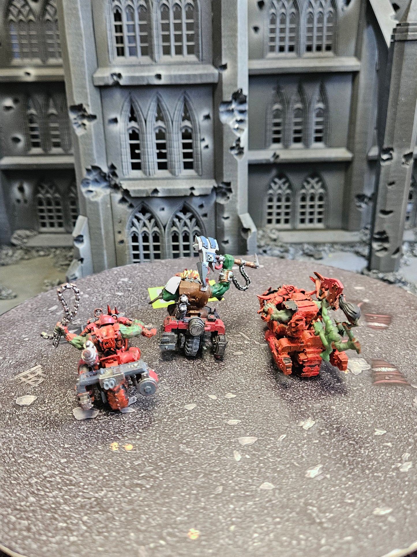 3x Ork Bikers #396 Orks Warhammer 40k