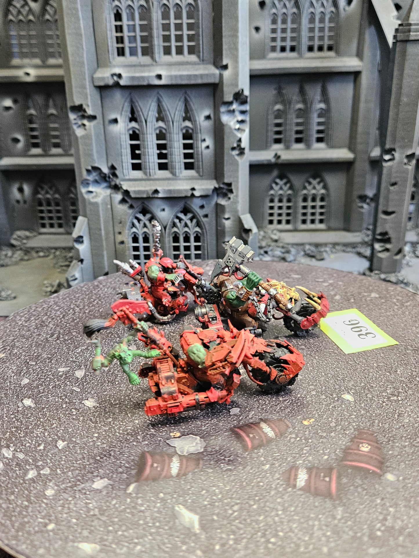 3x Ork Bikers #396 Orks Warhammer 40k
