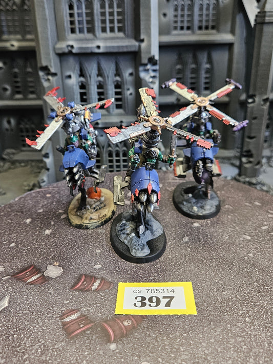 3x Deffkoptas #397 Orks Warhammer 40k