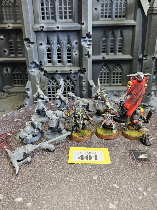 10x Black Orks #401 Orks Warhammer 40k