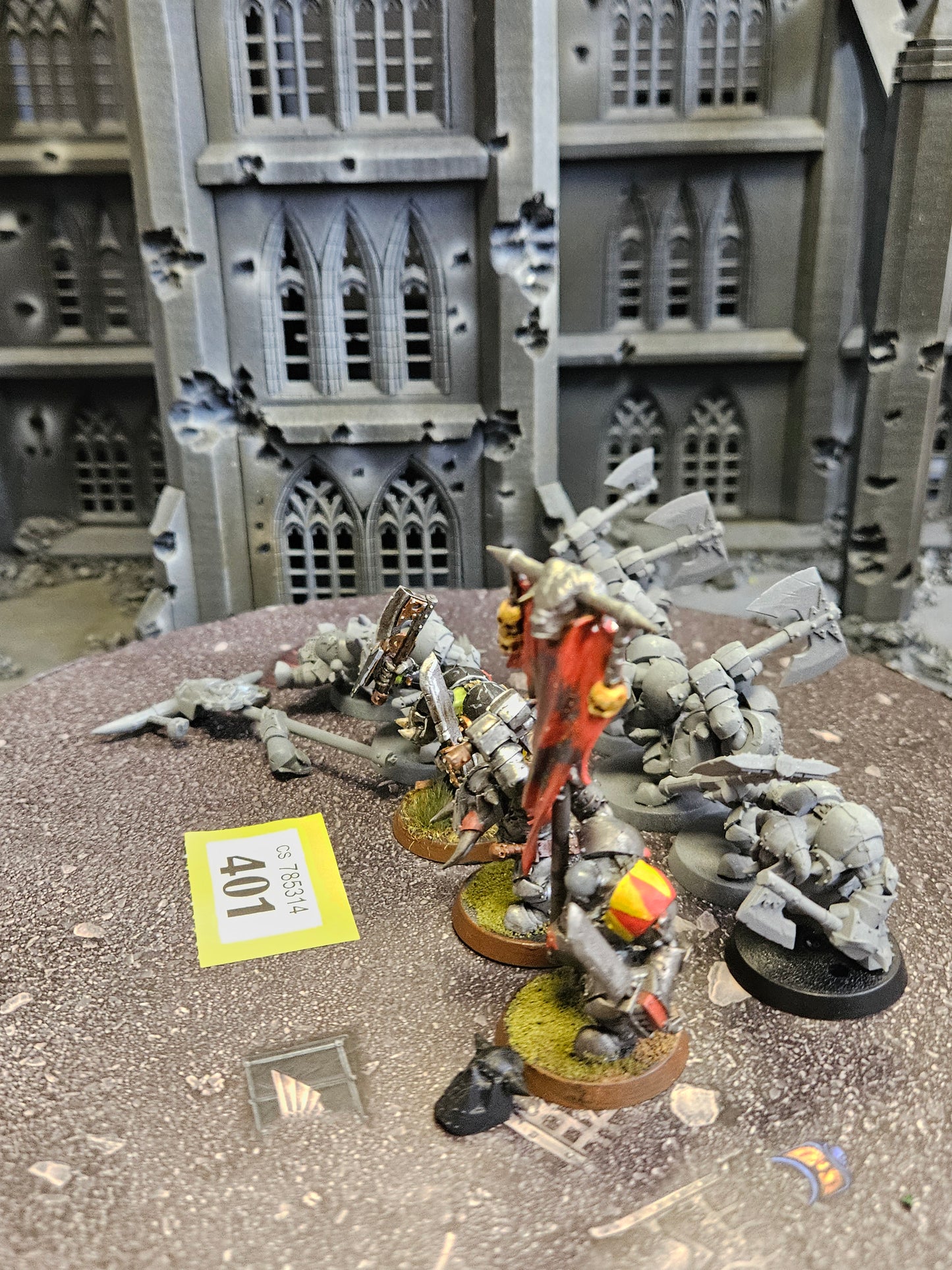 10x Black Orks #401 Orks Warhammer 40k