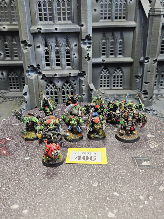 11x Kommandos #406 Orks Warhammer 40k