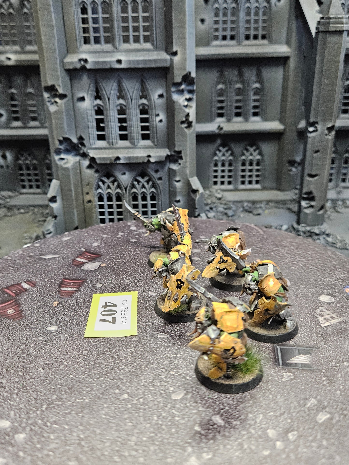 5x Ardboyz #407 Orruk Warclans Warhammer 40k AOS