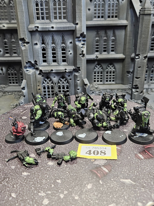 11x Kommandos #408 Orks Warhammer 40k